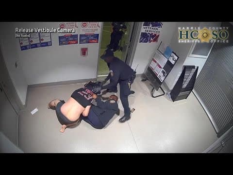 HCSO releases surveillance video of inmate who died during struggle with officers escorting him out