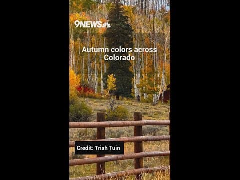 Autumn colors across Colorado