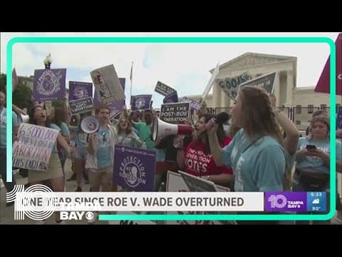 One year after decision to rescind abortion protections, where do things stand?