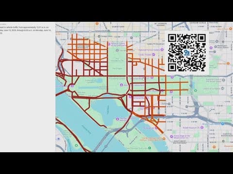 Roads blocked off for Army parade until Monday morning