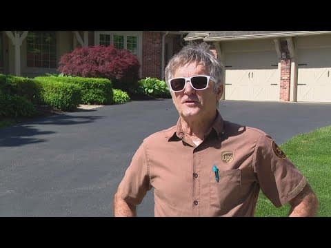 Local UPS driver retires after delivering around 4.5 million packages in over 46 years