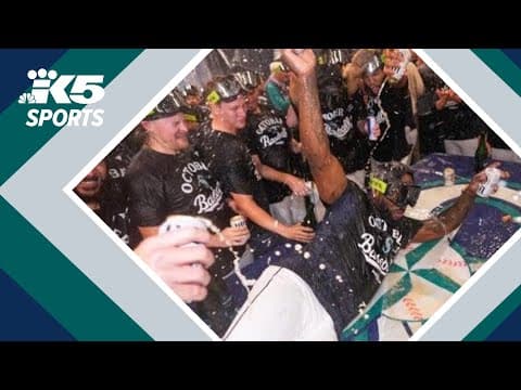'It's really special': Mariners celebrate playoff berth