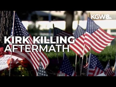 Classes resume at Utah Valley University after Charlie Kirk shooting