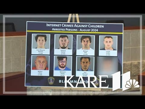8 arrested in child sex solicitation sting in Bloomington