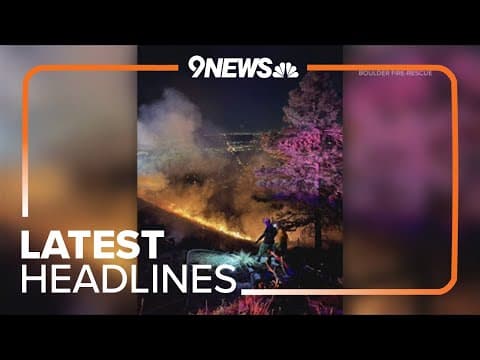 Latest headlines | Boulder crews extinguish small wildfire on Flagstaff Mountain