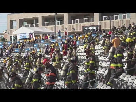 East TN first responders honor fallen heroes at Knoxville 9/11 Memorial Stair Climb