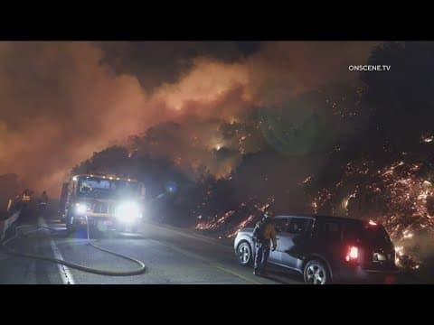 Evacuation order still in place for Lilac Fire in Bonsall