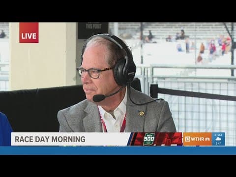 Indiana Governor Mike Braun talks about the excitement of the Indy 500