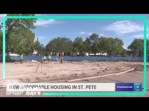 City, county officials break ground for new affordable housing in St. Pete