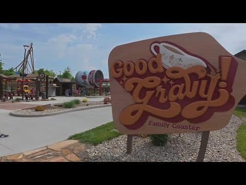 Chuck Lofton revisits Holiday World ahead of retirement: Good Gravy ride