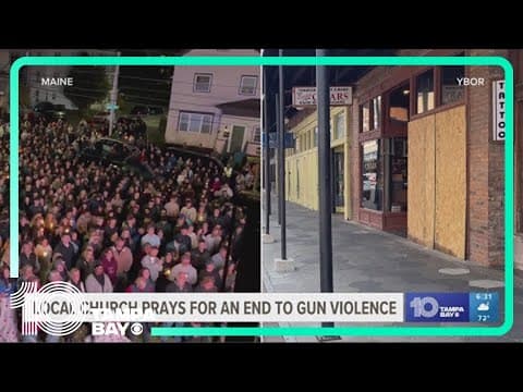 Lakewood Ranch church prays for end to gun violence after deadly Ybor City shooting