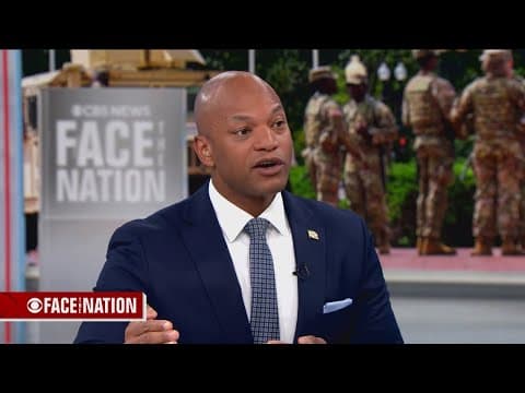 Maryland Gov. Wes Moore considers redrawing state's Congressional maps