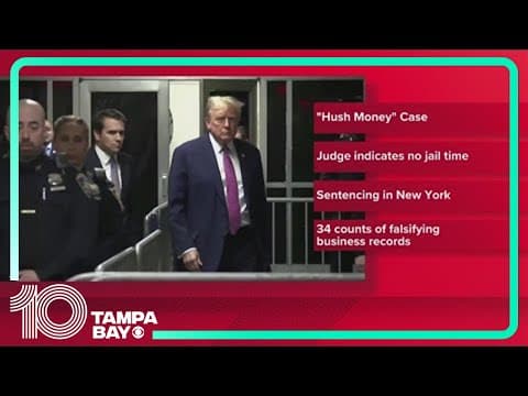 Judge sets Trump's sentencing in hush money case for Jan. 10, but signals no jail time