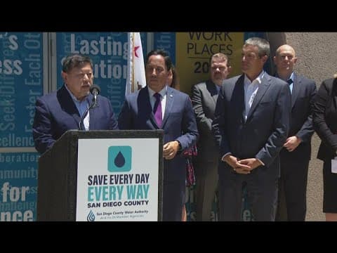 San Diegans asked to cut back on water usage