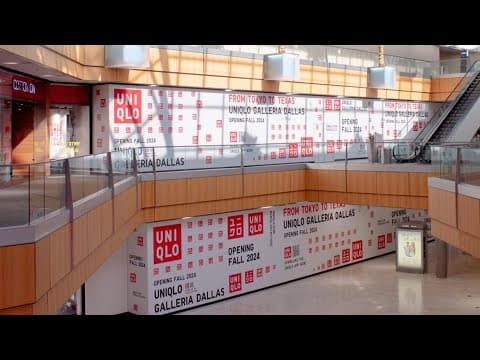 Uniqlo at Galleria Dallas is now open!
