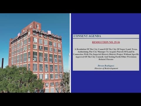 City of Sugar Land secures historic district, paving way for redevelopment