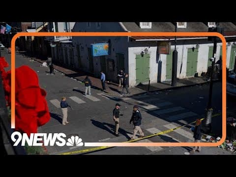 FBI gives update on deadly New Orleans truck attack