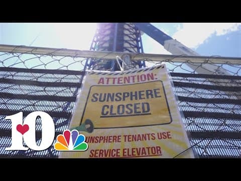Construction on welcome center closes Sunsphere