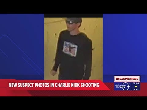 FBI releases photos of person of interest in Charlie Kirk's assassination