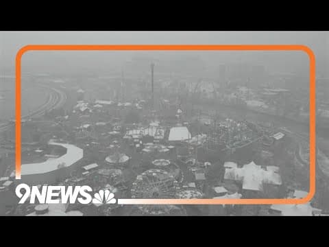 Elitch Gardens prepares to open Saturday despite snow