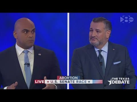 Fact-checking claims from the debate between Sen. Ted Cruz and Rep. Colin Allred