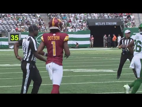 Commanders trade Jahan Dotson before final preseason game