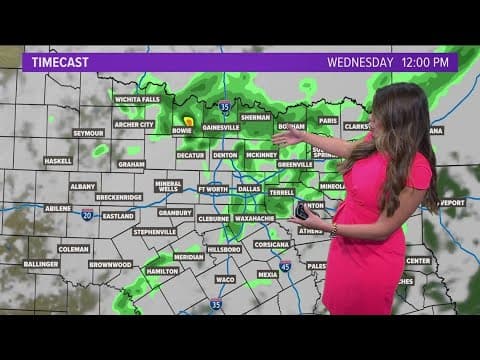 DFW Weather: Latest forecast and rain timeline