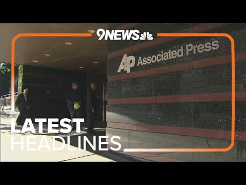Latest headlines | Associated Press sues Trump administration