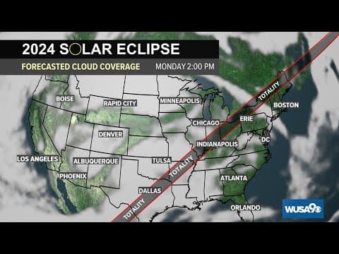 Clouds could interfere with our eclipse viewing