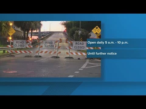 Claiborne Avenue Bridge partially reopens in after closure with new hours