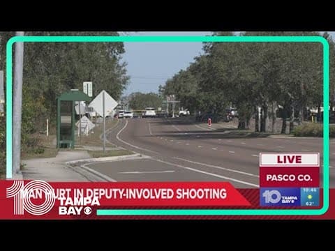 Sheriff: Deputy shoots man, responding law enforcement shuts down major road in New Port Richey