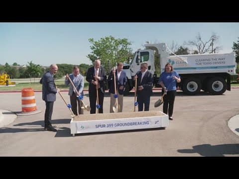 TxDOT breaks ground on Spur 399 in Collin County