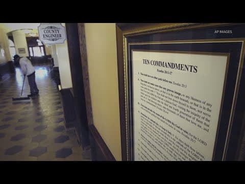 McKinney ISD prepares to post the Ten Commandments, as required by state law