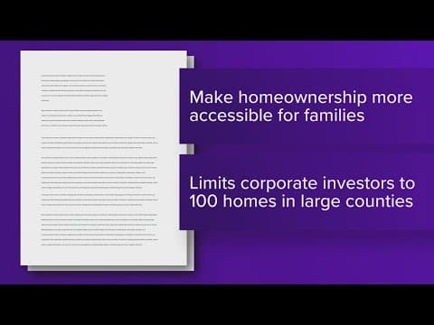 Democratic lawmakers propose restrictions on businesses in some TN counties' housing markets