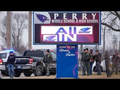 WATCH LIVE: Iowa school shooting update