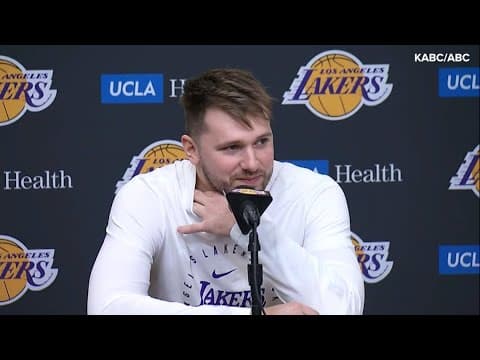 Luka Doncic makes Lakers debut | Full postgame press conference