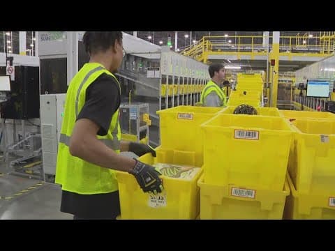 Sneak peek inside Amazon's newest operations center in Stafford County