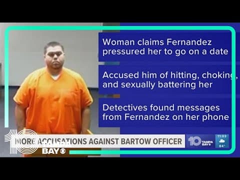 Former Bartow police officer facing more sexual battery charges