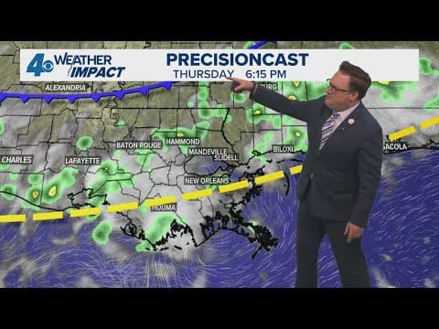 New Orleans Weather: Better rain chances with some isolated downpours