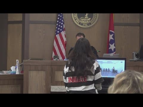 Mother charged with murdering her daughter appears in court for arraignment