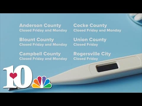 Teacher, student illnesses close schools across counties