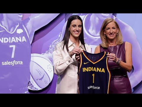 Indiana Fever GM Lin Dunn speaks after picking Caitlin Clark with No. 1 pick