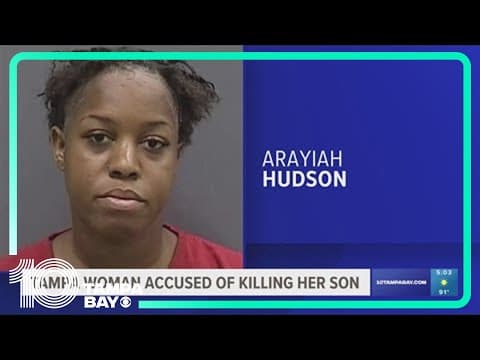 Police: Tampa mom arrested for killing her 4-year-old son