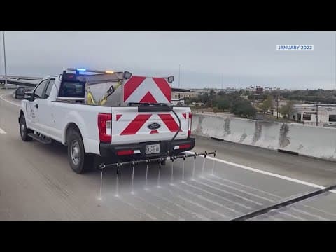 TxDOT announces plans to start treating Houston roads ahead of freezing temperatures