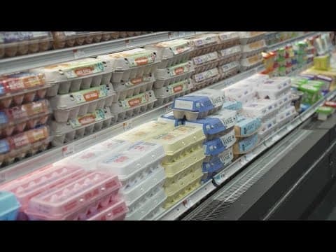 Average price for eggs finally dropping