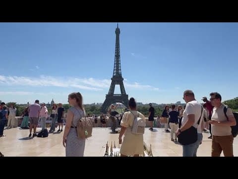 Eiffel Tower closed due to excessive heat