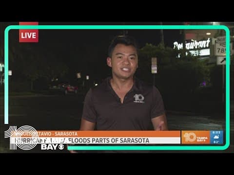 Parts of Sarasota closed due to flooding