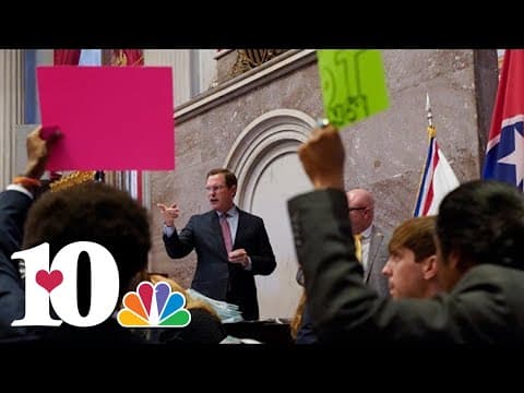 Tennessee special session ends in roar of jeers and chants after GOP lawmakers agree to end discussi