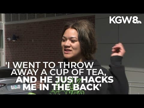 Hatchet attack victim shares details of incident in downtown Portland