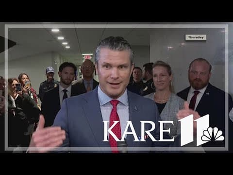 Trump voices support for Hegseth nomination